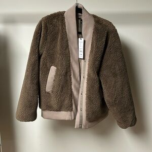 Varley Joanna reversible jacket fungi/coffee quartz